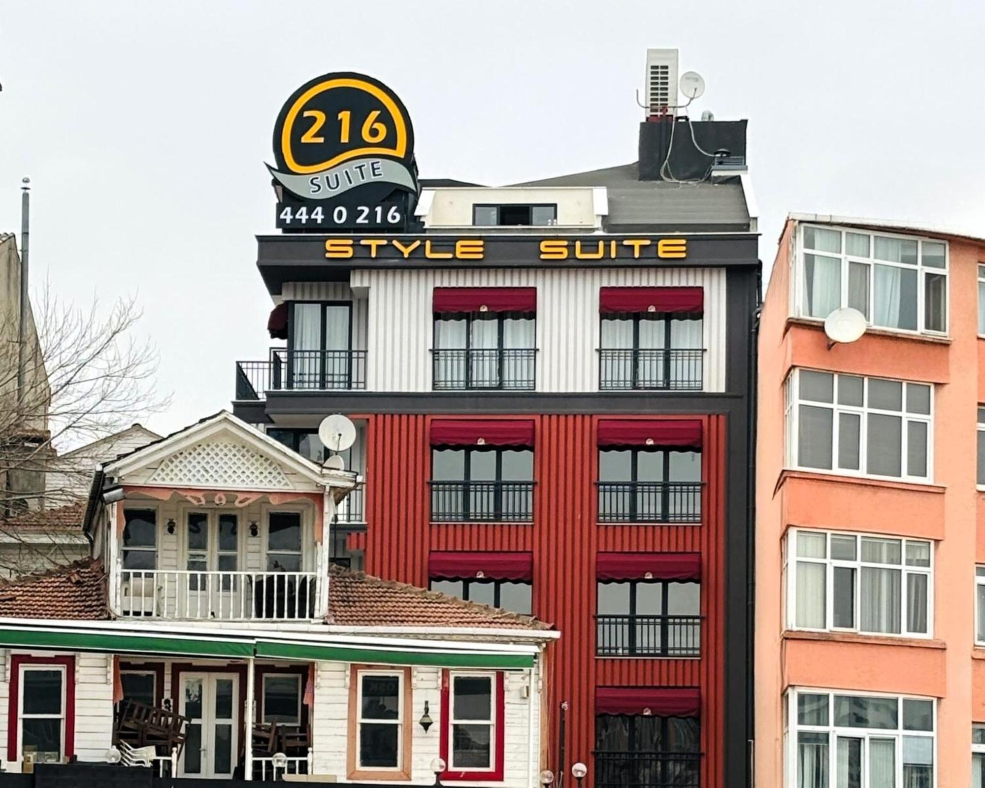 216 Style Suite Isztambul Kültér fotó